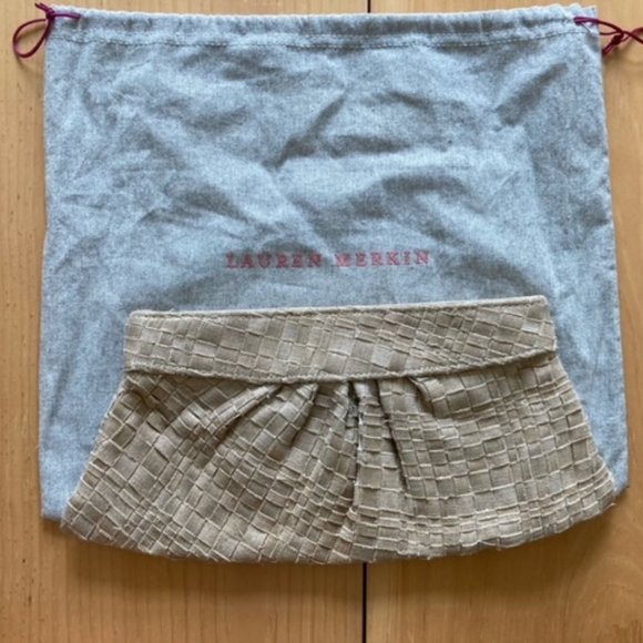 Lauren Merkin woven clutch - Picture 1 of 6